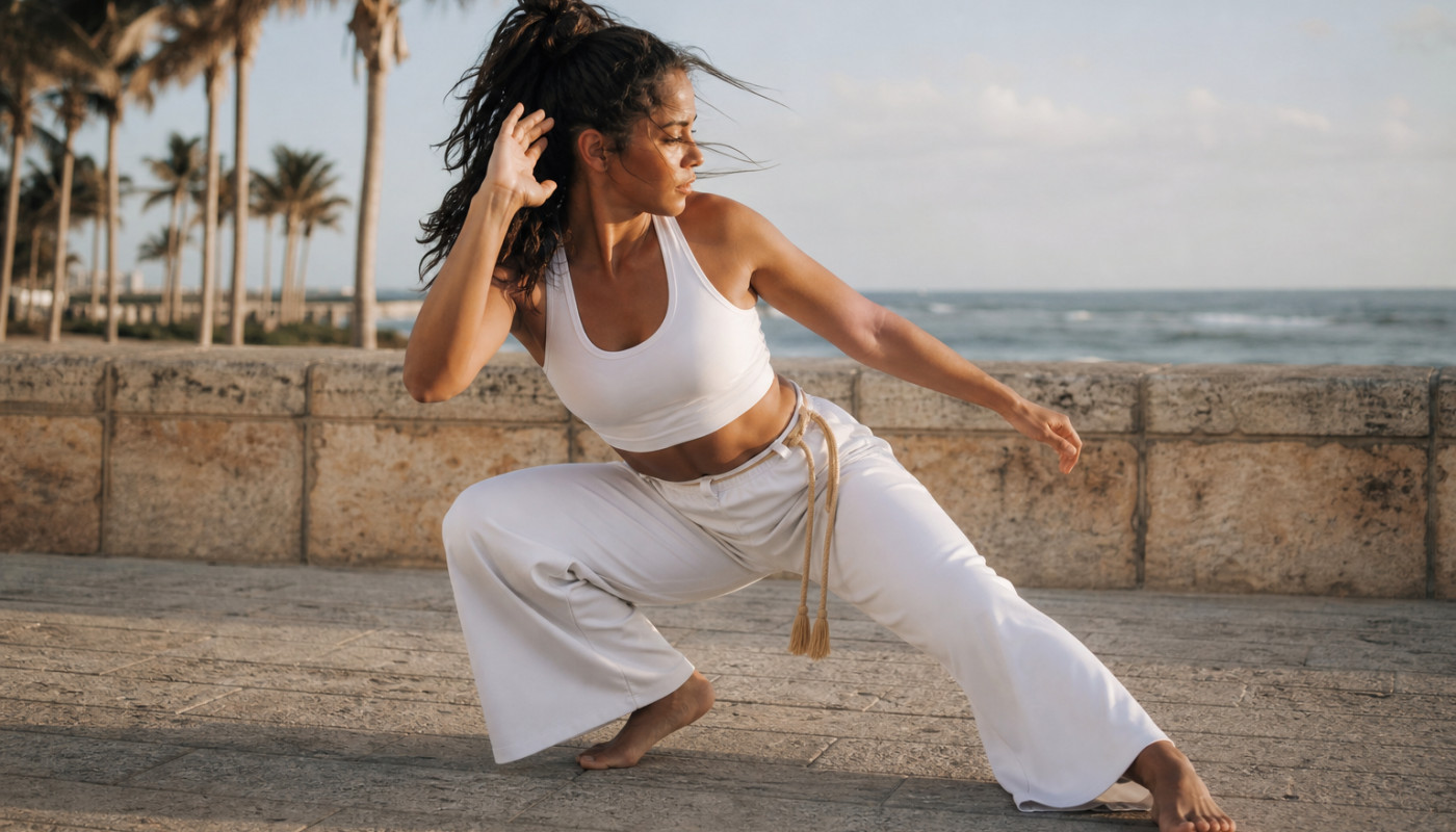 Capoeira femme BOA Pantalon de capoeira femme Boa Estilo